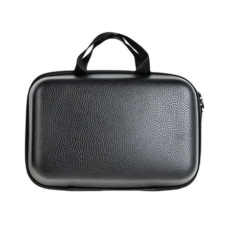 BELOWSYALER Portable Shockproof Fishing Reel Protective Case PU Leather Fishing Reel Bag Rotating Reel Case Covers Easy to Use