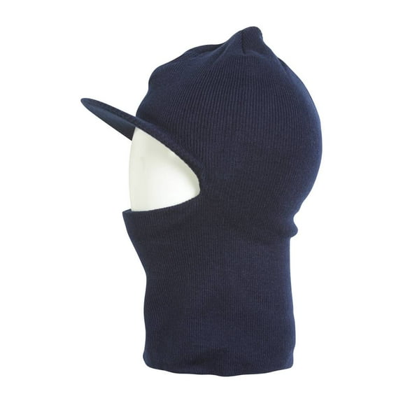 Face Ski Mask w/ Visor - Navy