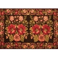 thumbnail image 1 of Ahgly Company Indoor Rectangle Medallion Orange French Area Rugs, 2' x 4', 1 of 1