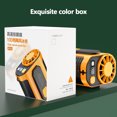 thumbnail image 3 of Ventilador Clip Cintura Con Cuello Personal Recargable Ligero para Acampar () Naranja, 3 of 4