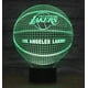 thumbnail image 4 of Lámpara de ilusión óptica 3D, control remoto por Bluetooth para teléfono/aplicación, lámpara de noche inteligente con decoración de Halcón Milenario, luz nocturna, regalo para niños., 4 of 5