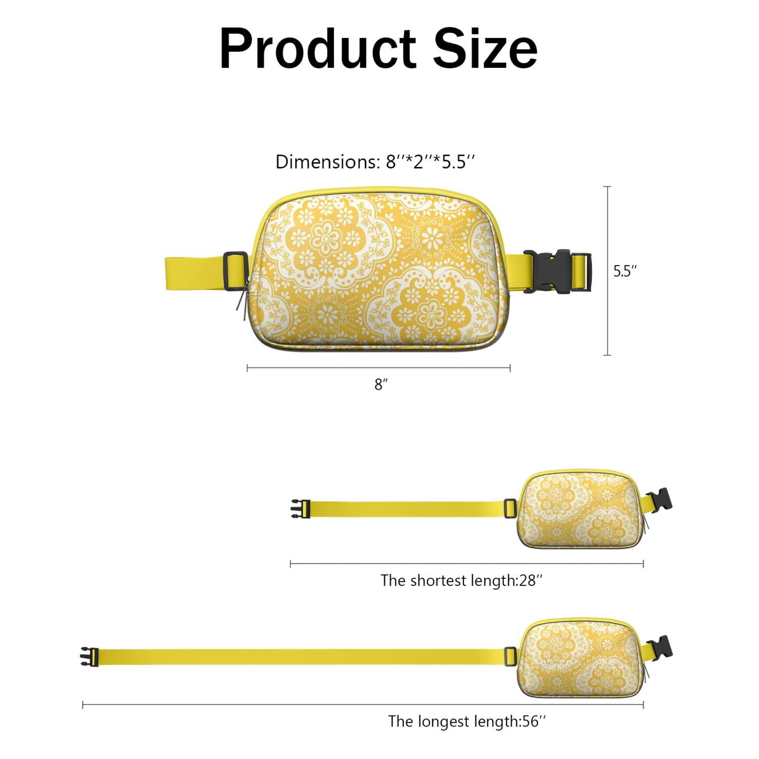 Retro Sling Bag – Tribal Patterned Fanny Pack for Women – Water-Resistant and Functional