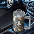 thumbnail image 5 of 30 oz Halloween Spider Witch Tumbler Insulated Stainless Tumbler, Cute Pumpkin Coffee Cup Water Bottle, Spooky Holiday Gift, 5 of 5