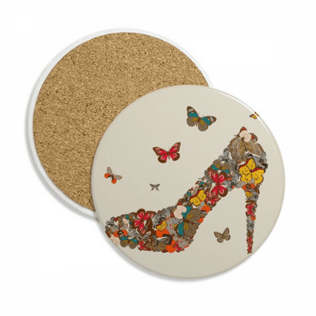 

and High Heel Shoes Coaster Cup Mug Tabletop Protection Absorbent Stone