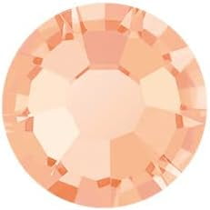 144pcs Preciosa VIVA12 Czech Crystal Flat Back SS16 Crystal Apricot 438 11 612 Rhinestones for Jewelry Making, DIY Crafts & Decoration