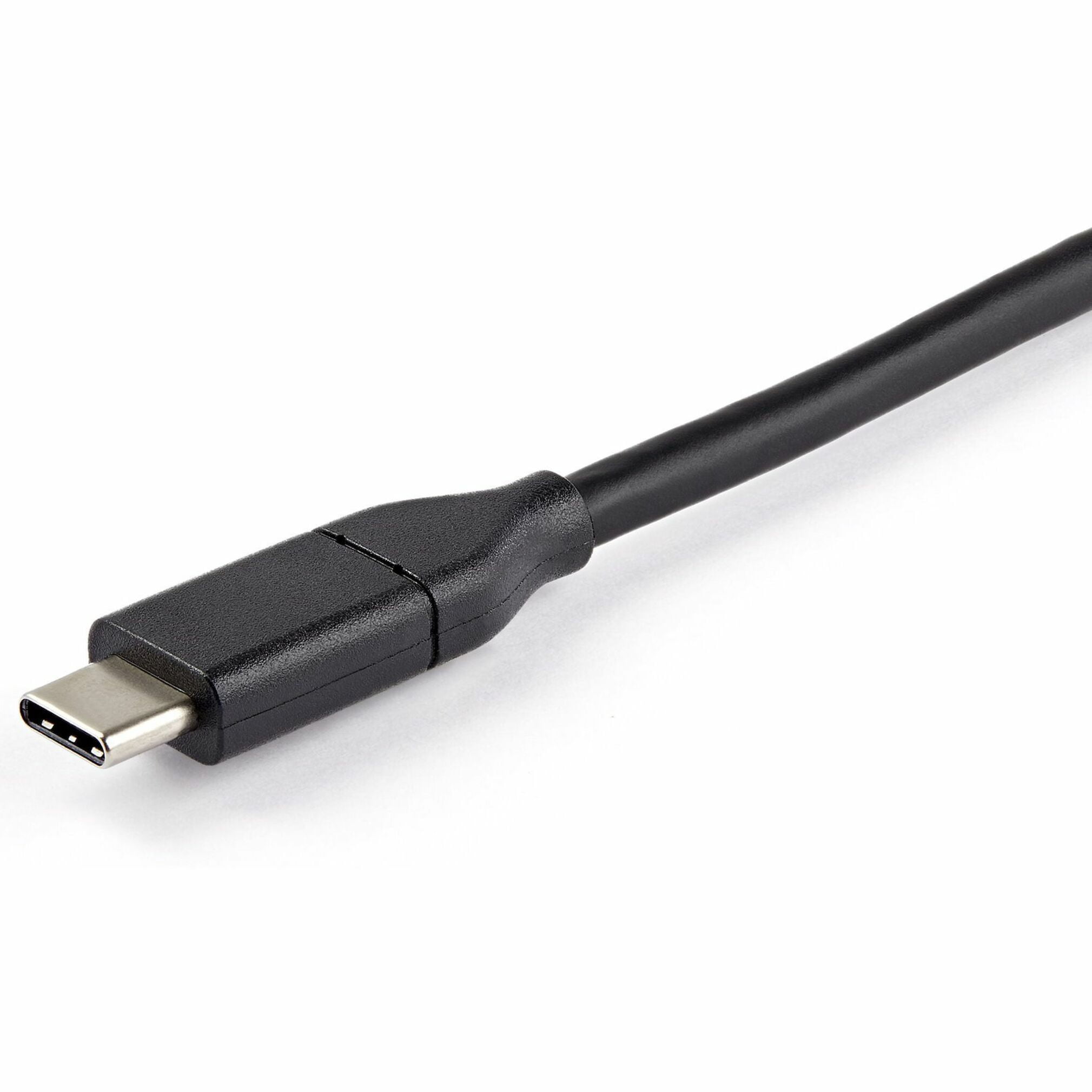 StarTech.com CDP2DP141MBD 3.3 ft. (1 m) USB-C to DisplayPort 1.4 Cable, Bi-Directional - Black