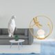 thumbnail image 2 of Escultura De Cristal De Pingüino, Figura Coleccionable, Artesanía, Adorno Decorativo, Estatua De Animal De Resina, Escritorio De Metal, Soporte Interior Para Inauguración De La Casa, Mesa,, 2 of 8