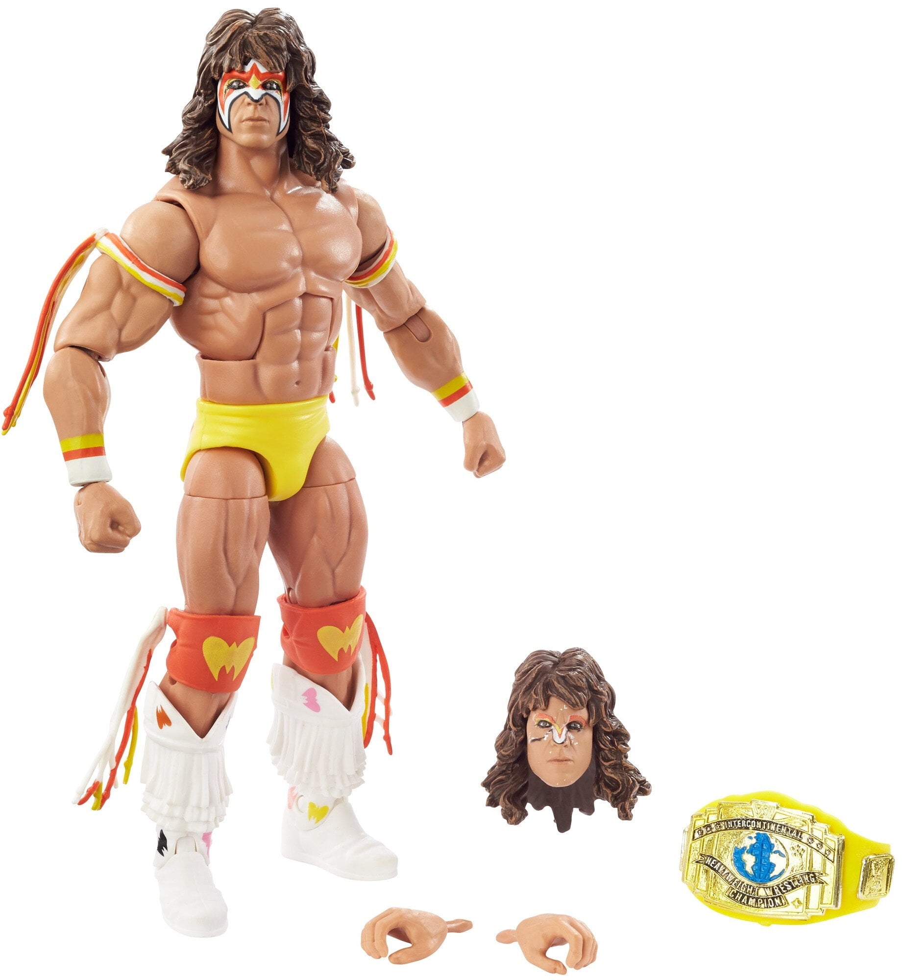 Wwe Ultimate Warrior Royal Rumble Elite Collection Action Figure With Accessories 6 In Walmart Com