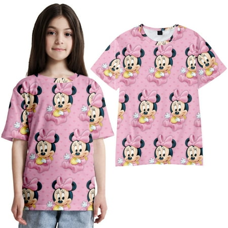 

LANLIN Family Matching Graphic Tee Soft Mesh Cloth Tops Up to 8XL