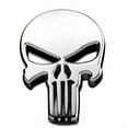 thumbnail image 2 of 4Pcs Car Stickers Metal 3D Skull Car Logo Car Styling Accessories Metal Sticker, 2 of 5