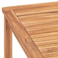 thumbnail image 5 of vidaXL Garden Dining Table 180x90x77 cm Solid Teak Wood, 5 of 5