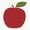 1pcs, variant on Apple Fresh Kitchen Decor Art Vinyl Sticker