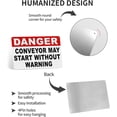 thumbnail image 3 of Danger Conveyor May Start Without Warning Sign 8"x12" - Aluminum Tin Warning for Home Outdoor Garden, High-Visibility Safety Decor for Factory, 3 of 8