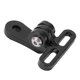 thumbnail image 2 of Bike Headlight Mount Holder Textured Mat Non Slip Strong Grip Ultra Light Mountain Bike Headlight Clip for Road Bike, 2 of 4