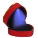 thumbnail image 3 of Estuche de regalo para joyas, caja para anillos con forma de corazón, caja para anillos iluminada, estuche para anillos de propuesta, máxima comodidad, 3 of 9