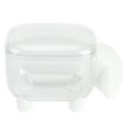 thumbnail image 6 of Charming Sheep-Shaped Q-Tip Holder, Clear Acrylic Containers For Cotton Swab Organizer, Ideal For Bathroom Vanity Or Office Desk To Store Paper Clip, Office Stationery, Moisture, 6 of 8