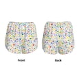 thumbnail image 3 of Balery Education And Science Pantalones cortos deportivos para mujer con forro y dos bolsillos, elásticos, para entrenamiento, gimnasio, yoga-XX-Large, 3 of 7