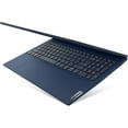 thumbnail image 5 of Lenovo IdeaPad 3i 15 15.6" FHD Windows 11 Pro Business Laptop Computer, 11th Gen Intel Dual-Core i3-1115G4, 8GB RAM 256GB PCIe SSD, Fingerprint Reader, BT, HDMI, Abyss Blue, 5 of 7
