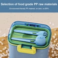 thumbnail image 4 of Dispensador de leche para bebés EACHPT, caja de dosificación de leche en polvo One Touch de 480 ml, caja de leche en polvo para bebés, con tapa de silicona sellada, barra niveladora y cuchara brillar Electrónica, 4 of 5