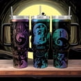 thumbnail image 3 of Jack And Sally Nightmare Tumbler 40oz, Jack Skellington Engraved Tumbler, Disney Nightmare Before Xmas Tumbler, Personalized Tumbler, 3 of 3