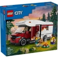 thumbnail image 3 of LEGO City Holiday Adventure Camper Van Building Toys Set - Vacation Toys for Kids, Boys & Girls, Ages 6+ - Includes 3 Minifigures & Accessories - Gift Ideas for Birthdays & Holidays - 60454, 3 of 9