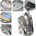 thumbnail image 4 of Chihuahua and Footprints Backpack for School,Cute School Bag,Schoolbag with Adjustable Shoulder Straps & Padded Back,16.9 Inch, 4 of 5