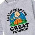 thumbnail image 3 of Peanuts - Great Pumpkin - Toddler And Youth Crewneck Fleece Sweatshirt, 3 of 6