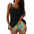 thumbnail image 2 of 2024 Two Piece Womens Tankini Swimsuits Modest Tankini Bathing Suit with Shorts Swimwear, 2 of 6