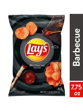 Lay's Potato Chips, Barbecue Flavor, 7.75 oz Bag