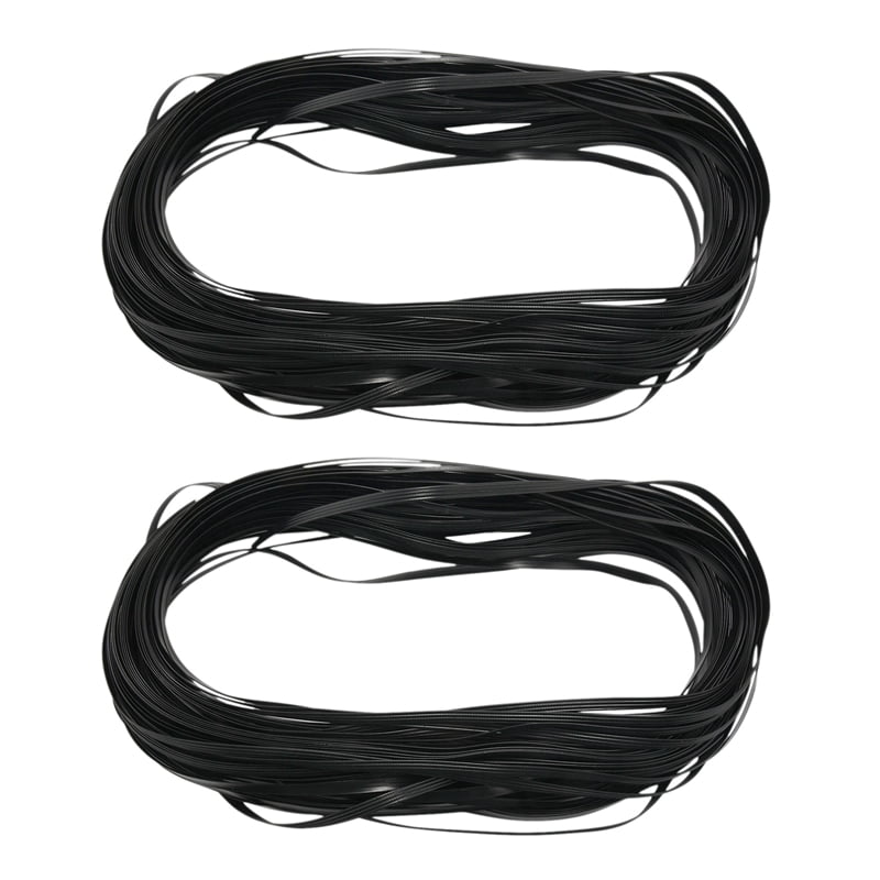 2X Flat PE Rattan Plastic Wicker for Chair Recliner Rattan Furniture