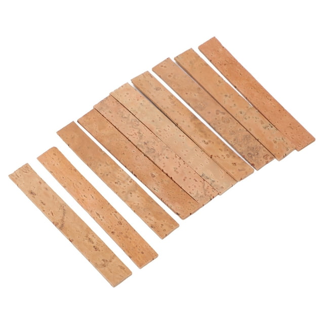 Clarinette Joint Liège, 10pcs Cou Liège Feuille Instrument Accessoires Saxophone Feuille de Cou Fortement Recommandé