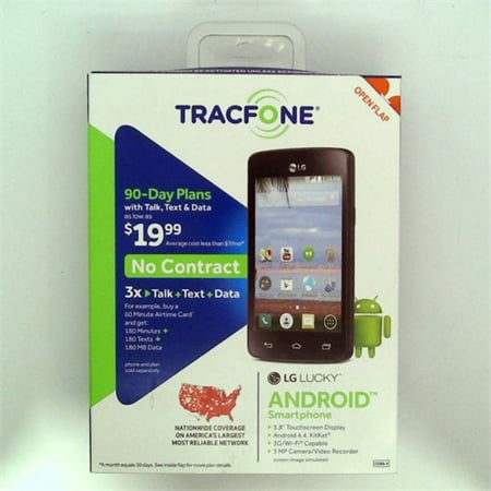 TracFone Android - LG Lucky (Best Tracfone For Texting)