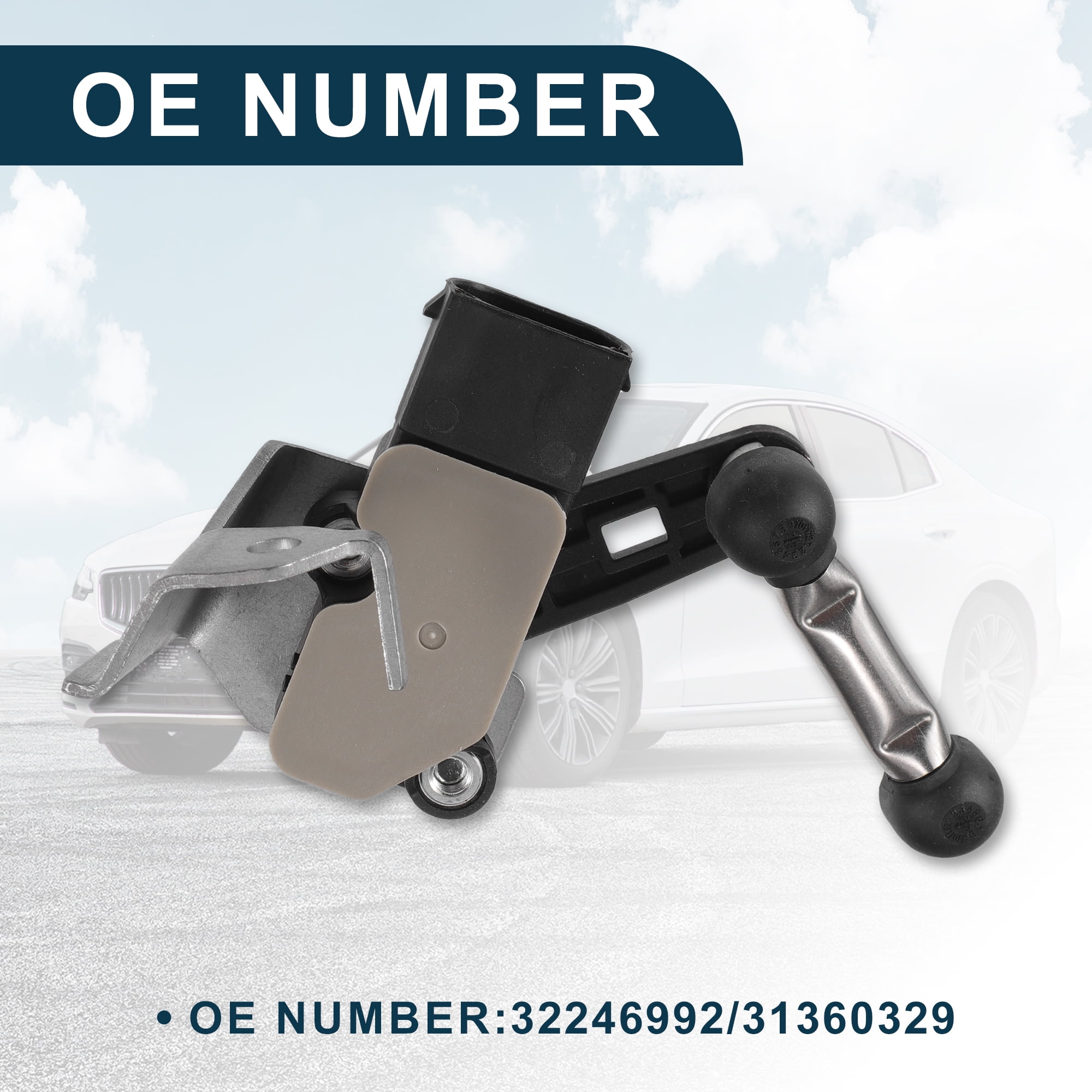 Unique Bargains Air Suspension Ride Height Level Sensor for