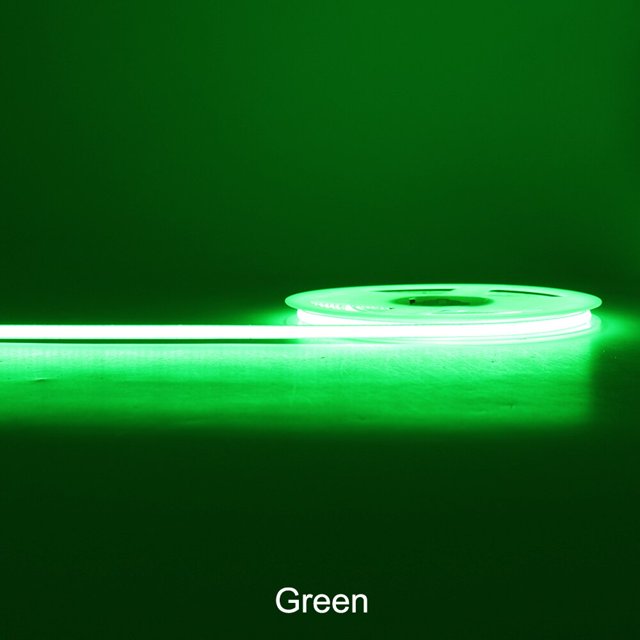 FOB COB tira de LED 12V 24V Flexible 5mm 8mm 10mm ancho RA 90 barra de luz de cinta Led de alto brillo azul hielo blanco rojo verde rosa amarillo Tan Jianjun unisex