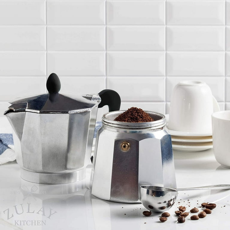 Klassica Espresso Coffee Pot Maker Stove 2 Cups New in Box
