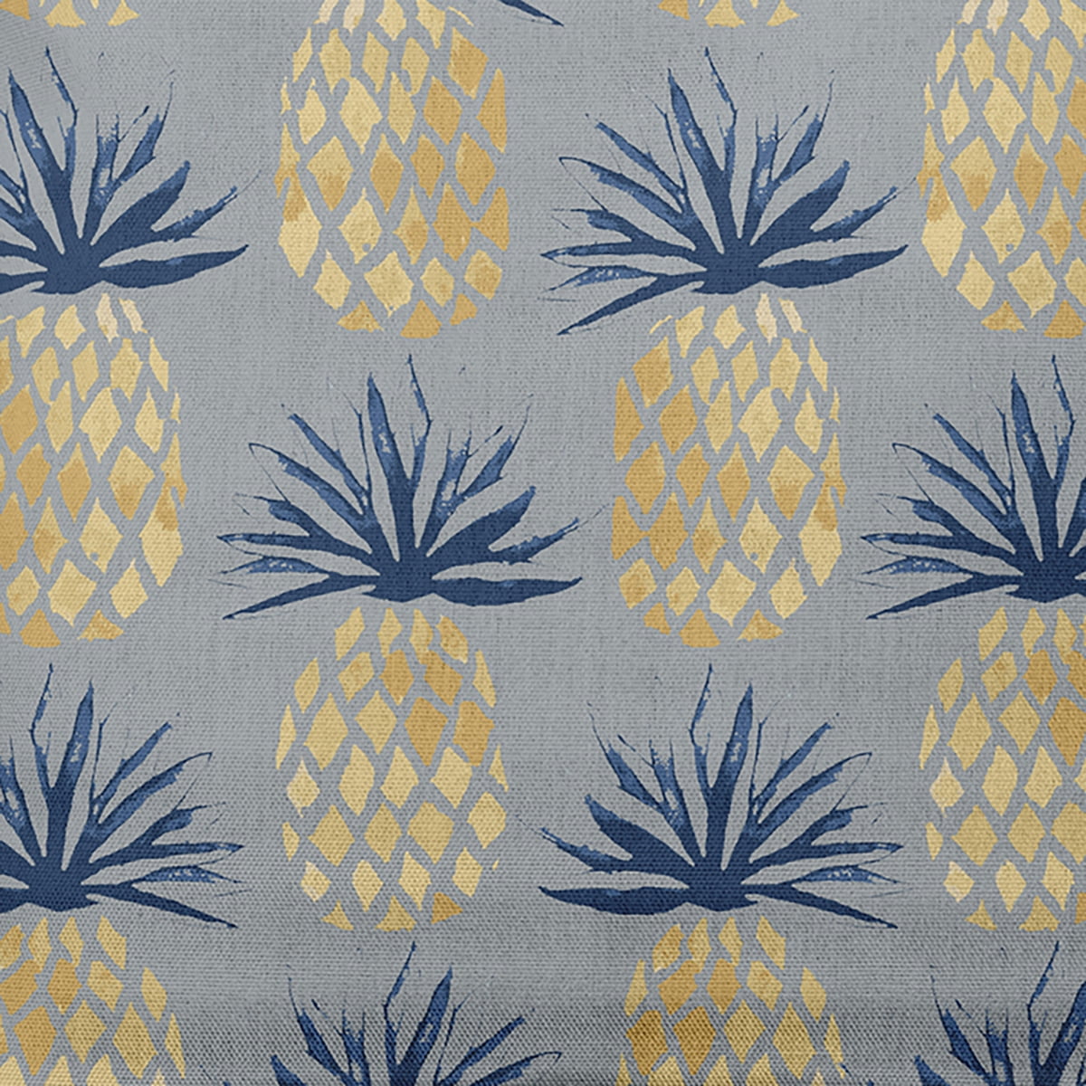 Simply Daisy 14" x 20" Pineapple Stripes Nautical Decorative Indoor Pillow