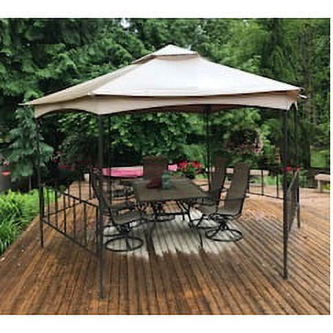 Garden Winds Replacement Canopy for the Fred Meyer Hexagon Gazebo, Riplock 350