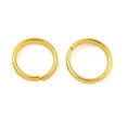 thumbnail image 1 of Brass Split Rings Double Loops Jump Rings Real 18K Gold Plated 6x1.5mm Inner Diameter: 5mm Single Wire: 0.5mm, 1 of 3