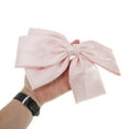 thumbnail image 5 of Unique Bargains 1 Pc Hair Barrettes Fashion Oversized Bow Hair Clip Pink, 5 of 5