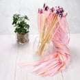 thumbnail image 5 of Uxcell Ribbon Lace Fairy Wands Silk Stick Streamer with Bells 24 Pack(Purple, Dark Purple), 5 of 6