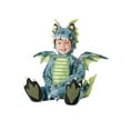 thumbnail image 1 of Costumes California pour Homme Darling Dragon Infant, Bleu/vert Lime, 18-24, 1 of 2