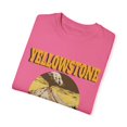 thumbnail image 3 of Retro Vintage Outdoors Hike Graphic Gift Yellowstone National Park Tourist Travel Men Women Unisex Garment-Dyed T-shirt, 3 of 4