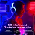 thumbnail image 6 of Andoer W480RGB Bi-color Photography Light 40W LED Light Panel 480pcs LED Beads 2500-9000K Dimmable 20 Special Effects /NP Series Battery Powered with LCD Screen Metal Barndoor Remote Cont, 6 of 7