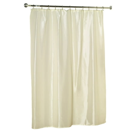 Lauren" Dobby Fabric Shower Curtain in Light Blue