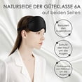 thumbnail image 3 of Antifaz de seda para dormir para mujeres y hombres, antifaz ajustable, 3 of 7