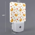 thumbnail image 2 of Balery Squirrel Maple Leaves And Nuts Pattern LED Night Light with Automatic Sensor Plug in Night Light with Dusk-to-Dawn Light Sensor LED Nightlight 0.5W-UK, 2 of 7