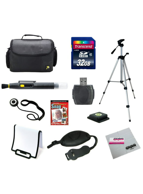 Digital SLR Camera 32gb Super Starter Kit for Canon, Nikon, Sony, Samsung, Pentax and Panasonic Cameras