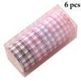 thumbnail image 2 of Craft Tape Plaid DIY 6 Rolls Colorful Classic 6.56ft Masking Tape Planner Tape, 2 of 10