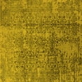 thumbnail image 1 of Ahgly Company Machine Washable Indoor Square Oriental Yellow Industrial Area Rugs, 7' Square, 1 of 4