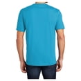 thumbnail image 2 of Yellow Rooster Mens Perfect Weight Tee Bright Turquoise XL, 2 of 6